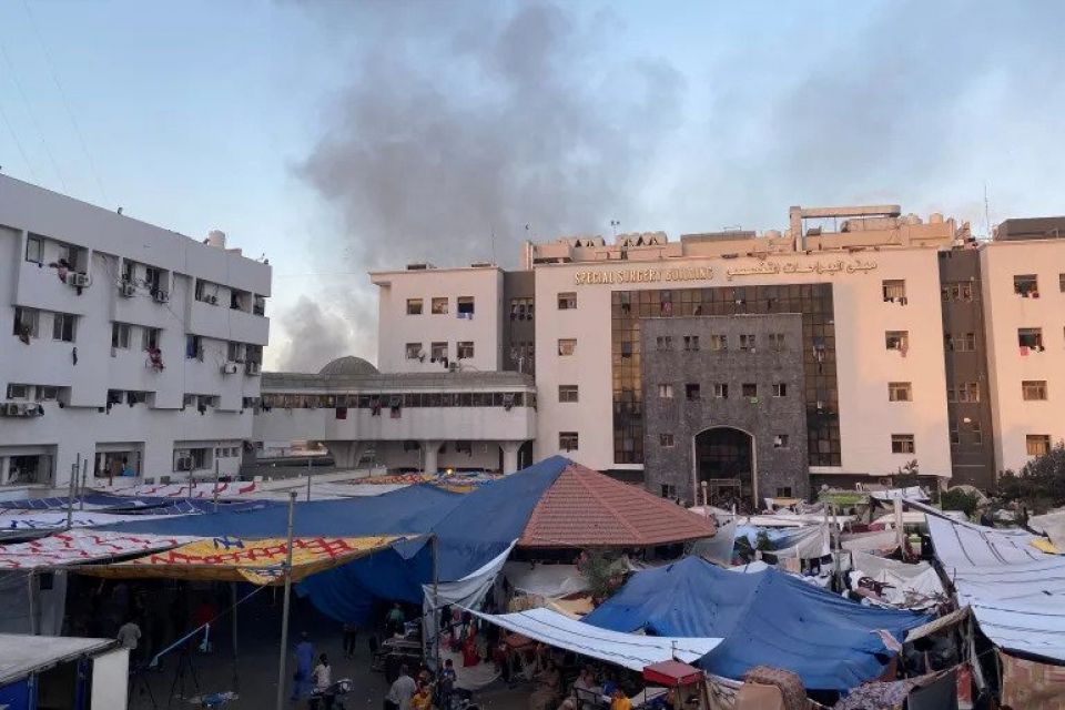 Gaza ge enme bodu hospital, al Shifa ah bomb alhai 13 meehaku shahedhkollaifi