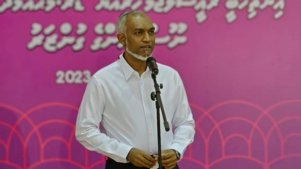 Media thah hingan haassa village eh gaaimu kohdheynan: Muizzu