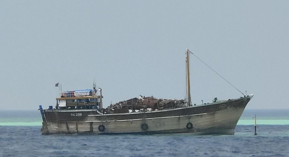 Vessel that damaged Kudagiri reef won't be allowed to leave without paying fine