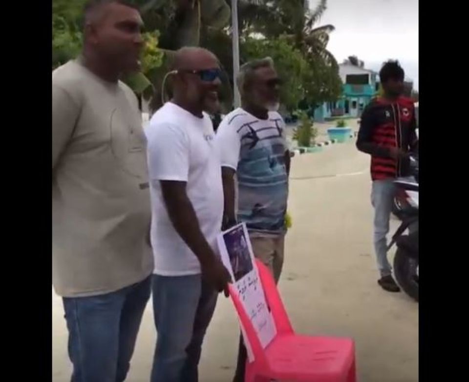 Ga. Atoll ah vadaigathumun minister Shaheem ah dhekkee Yameen ge nan jehi 'husgondi' !