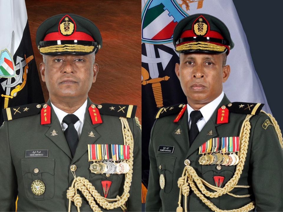 Major general Hameed ai Wais retire kurahvaifi