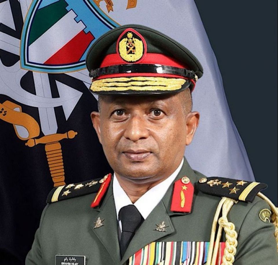 Vice-chief of defense force ge magaamah brigadier general Ibrahim Hilmee ayyan kurahvaifi