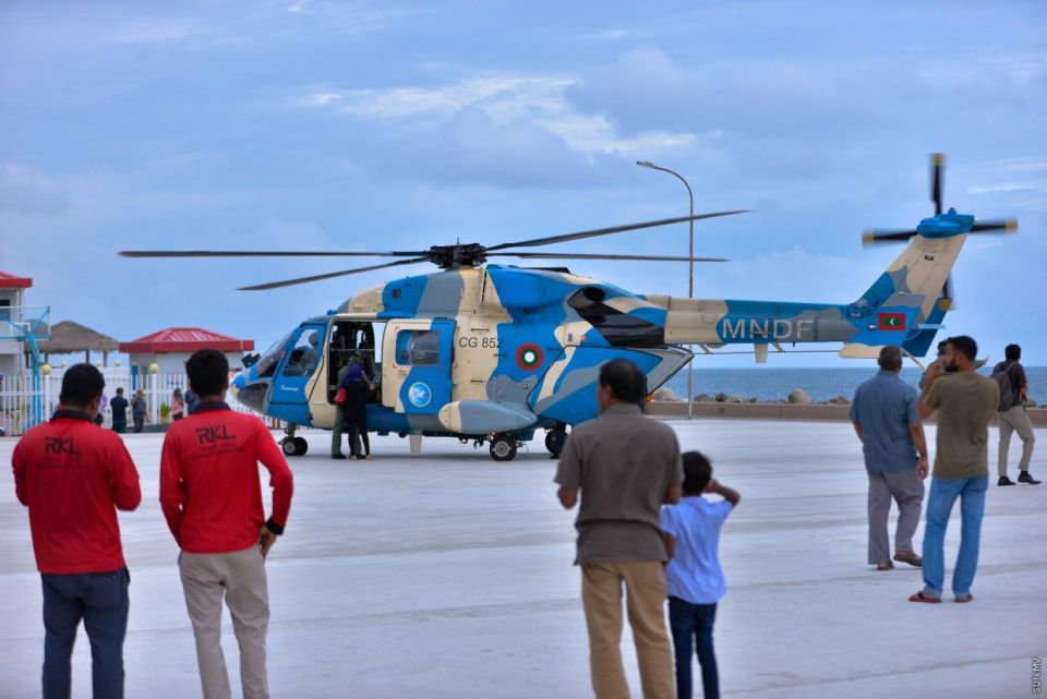 Rajjeygai Helicopter ge hidhumah dheyne bayaku hodhumah iulaan koffi