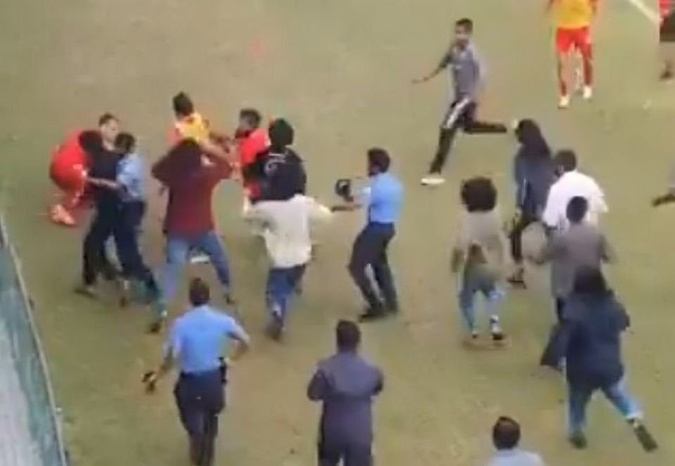 Violence at a football match: Police to investigate incident