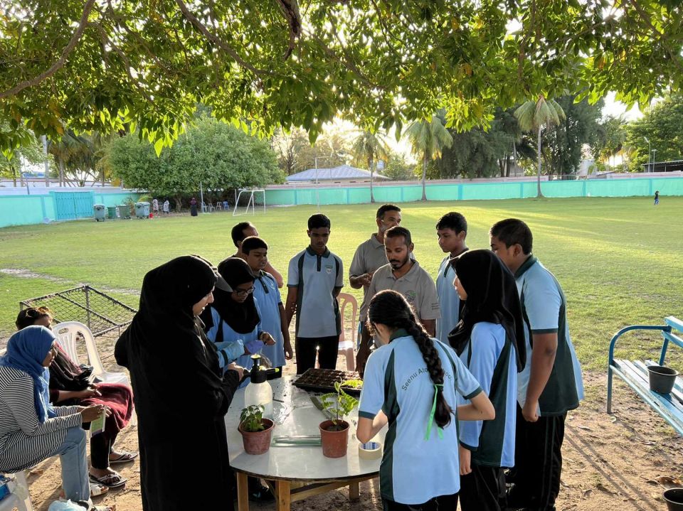 Grade 8 gai mihaaru kiyavaa dharivarun ge test dhe fiyavassakah bahaalaigen kuriyah gendhanee