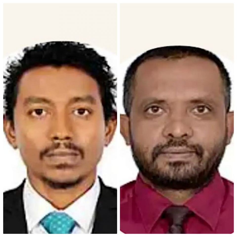 Adhaalathu party ge candidate Hameedge thaaeedh PNC candidate Mamdhoohah