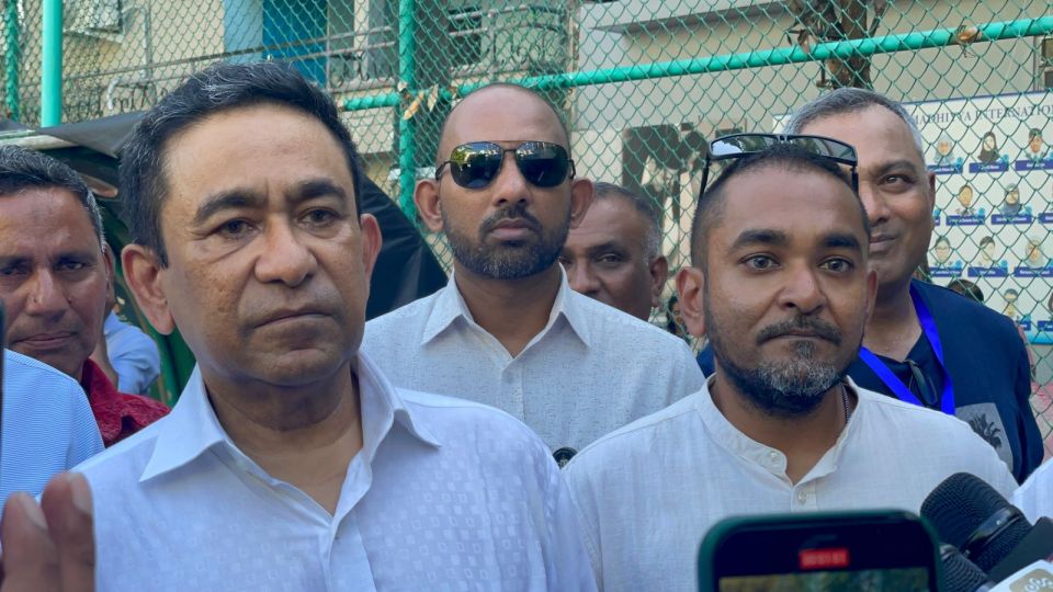 Dr. Mohamed Muizzu ah ticket libunee rangalhah, inthikhaabu boycott kuran bunin: Yameen