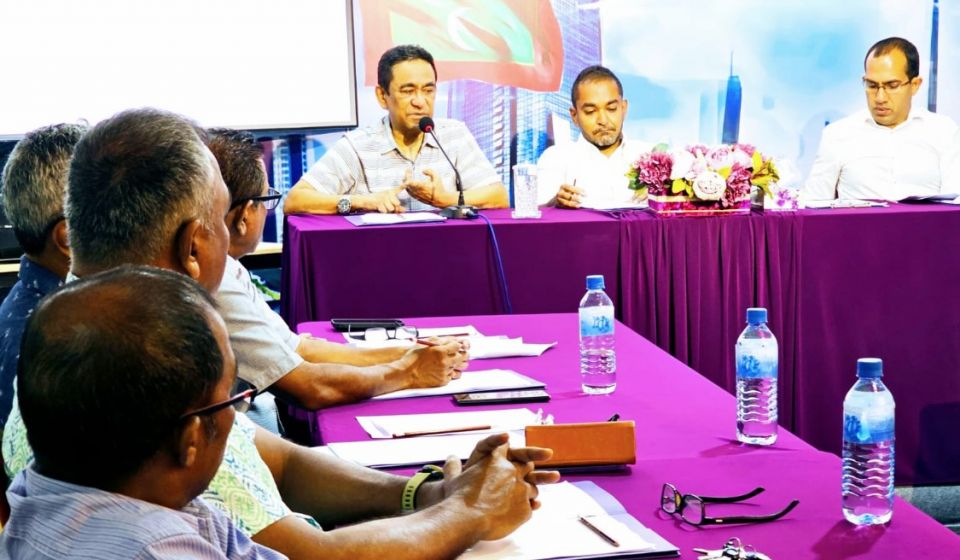 Yameen riyaasathu belehettevi, PNF ge furathama Senat bahdhaluvun baavaifi