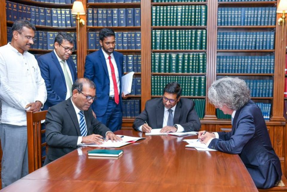 Nasheesh secretary general kan kuravvaa CVF in Lanka ge dhanduverikamah 120 Million dollar ge investment eh 
