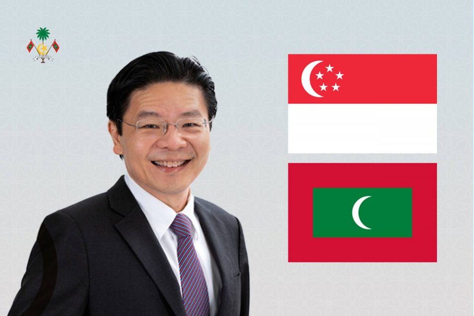 President sends congratulatory message to the new Prime Minister of Singapore
