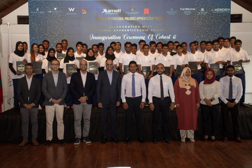 NPA ge dhashun Marriot apprenticeship ge dhevana batch 60 dharivarunnaa eku fashaifi