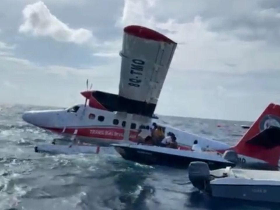 TMA ge seaplane eh accident ve, dhiyavanee