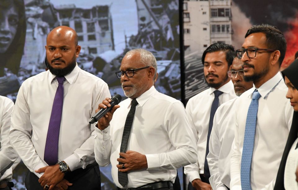 Raees Muizzu akee ilmee dhiraasaa thakuge macha kankamugai goi ninmavaa beyfulheh: Abduraheem