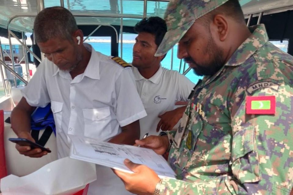 Kandu dhathuru kuraa ulhadhuthah check kurumah MNDF in 'Operation Al'ha' fashaifi