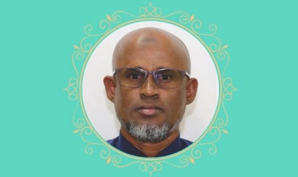 Kudahuvadhoo council ge raeesakah PNC candidate Jaadhulla Hameed 