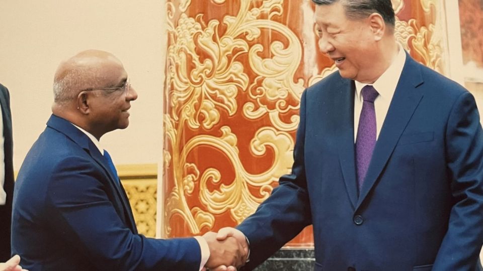 Shahid, China ge raees Xi aa bahdhalu kuravvaifi