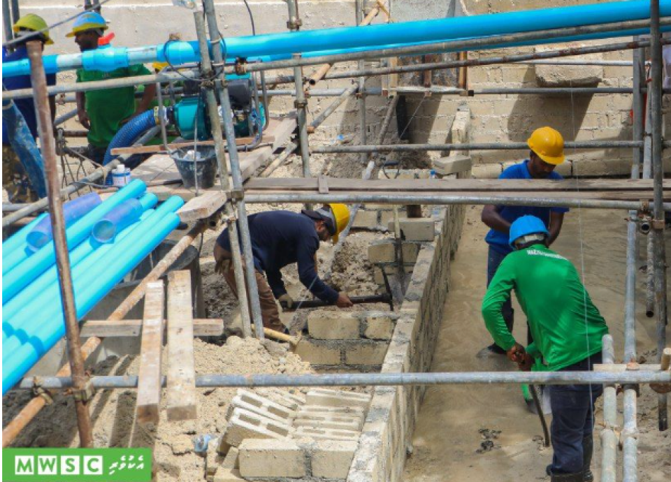 Hulhumale' aai Male' fenuge viuga gulhuvaalumah, Male' ge pump station gaaimu kurumuge amalee massaikah fashaifi