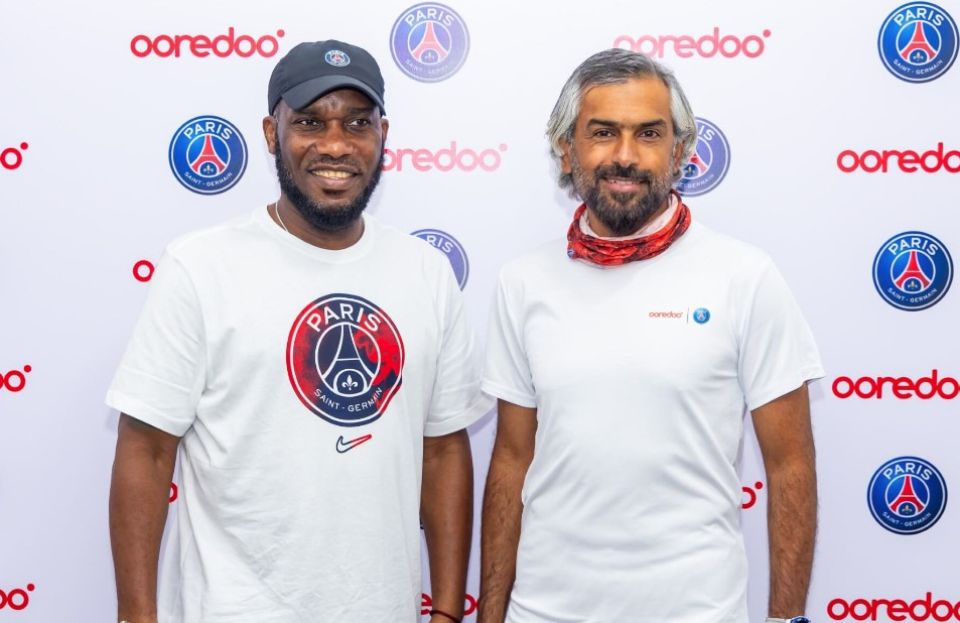 Ooredoo in JJ Okocha aa eku haassa meet and greet session eh baahvvaifi 