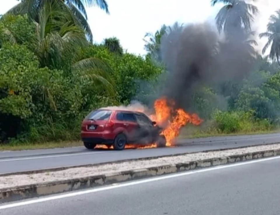 Laamu link roadgai dhuhvaafai dhiya car eh gai roavehje