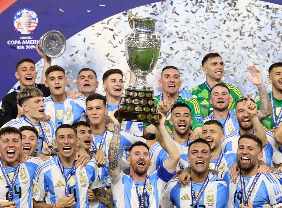 Copa America 2024: Record 16 vana faharah Argentina thashi hodhaifi