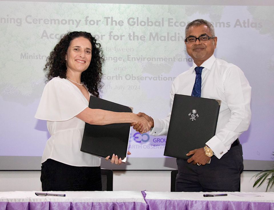 Dhivehiraajeyge ecosystem Atlas hadhan bayakaa havaalukohffi