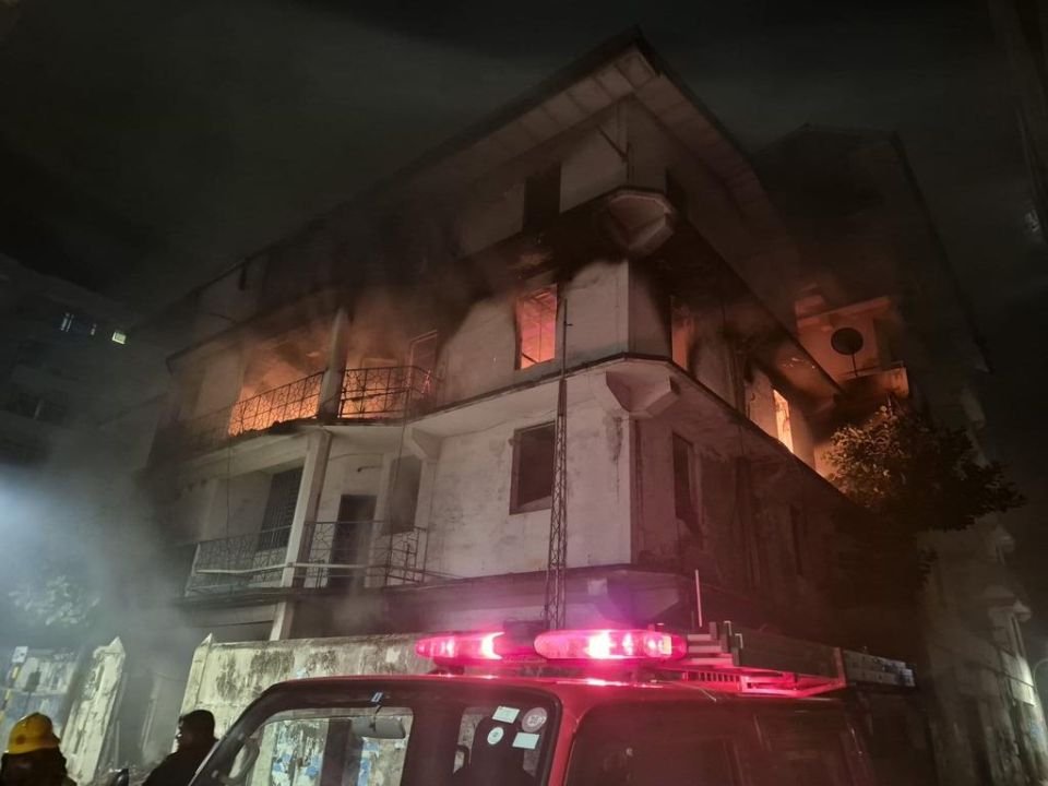 48 people evacuated due to last night's fire at an abandoned house: NDMA