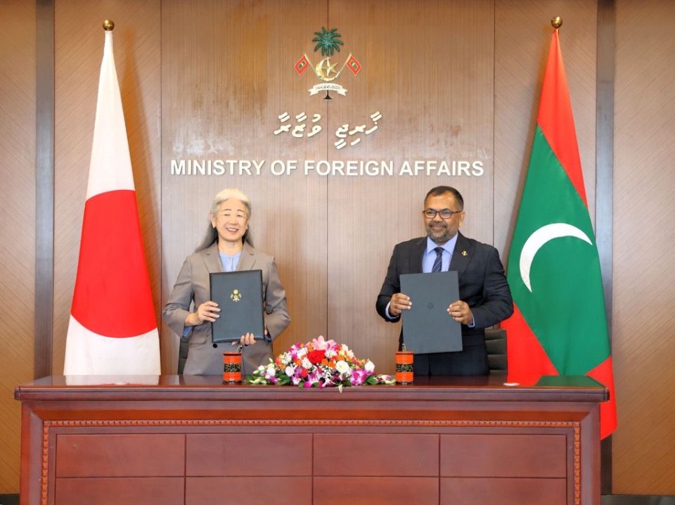 Mathee thauleem haasil kurumah Japan in 16 million rufiyaage ehee dheefi