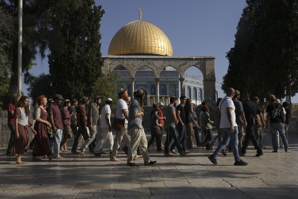Israel official in Masjidul Aqsa ah vadhegathun Raajje in kuhveri koffi