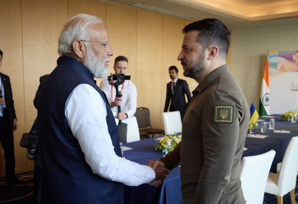 Modi arrives in Ukraine for talks with Zelensky weeks after Putin meeting