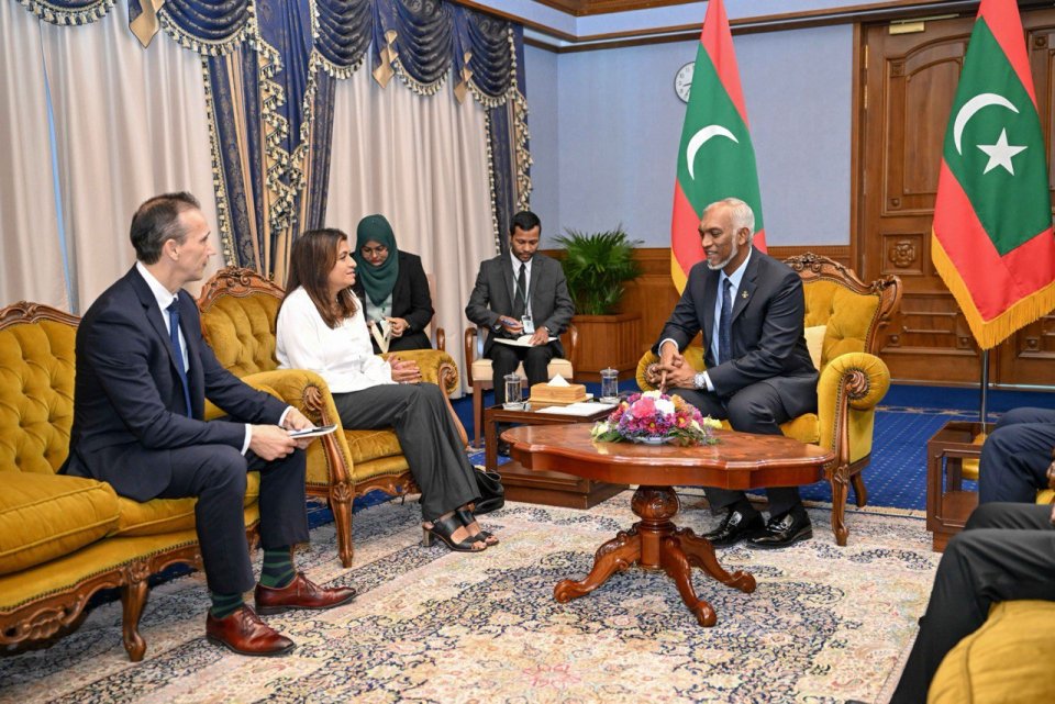 President meets with the newly appointed CEO & Chairperson of Development Bank of Maldives