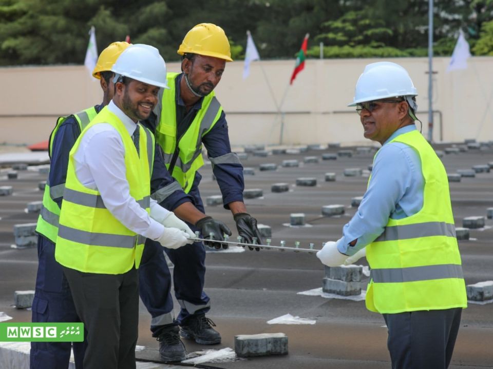 Fen rakka kurevey 10,000 ton ge thaangee Hulhumale gai bahattanee 