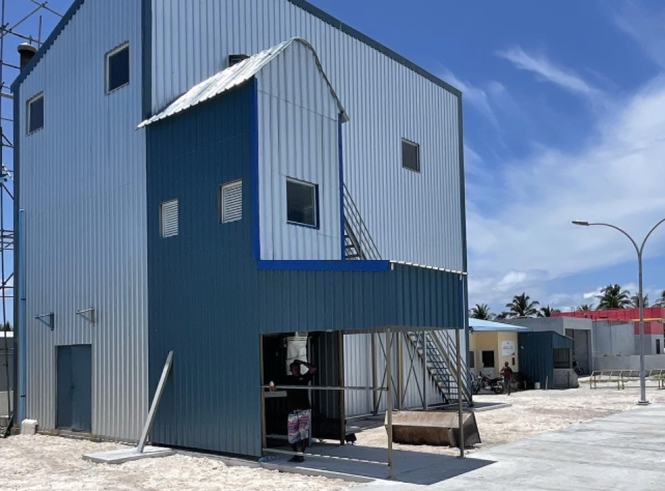 Gadhdhoo ice plant 50 ton ah upgradekoh hidhumaiy dheyn fashaifi