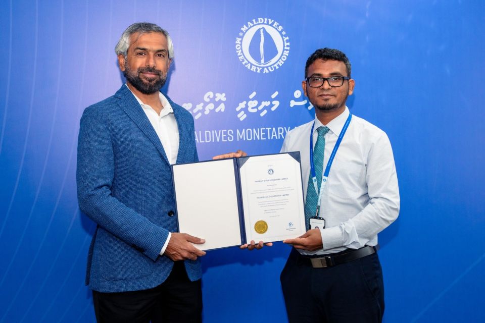 m-Faisaa ge hidhumaiy dheyn Ooredoo ge subsidary kunufuni, Techfin Maldives ah huhdha dheefi 