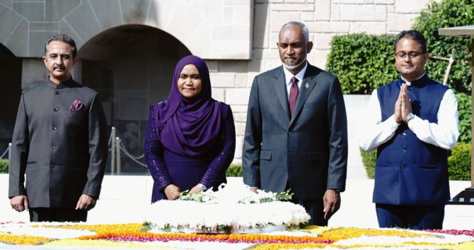 Raeesuljumhooriyya, Mahaathama Gandi ge magubaraa ah ziyaarah kurahvaifi