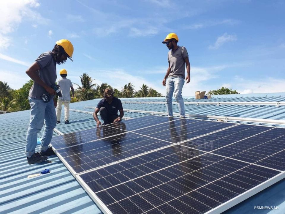 Magey Solar program: Solar PV system dheynee hama ekani geybisee thakah, Application husha'helhumah mi mahu 28 gai hulhuvaalanee