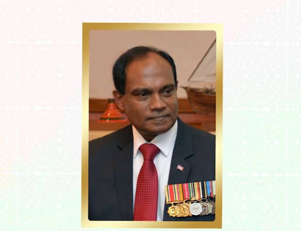 President to confer Grand Order of Military Honour on Major General Retired Moosa Ali Jaleel