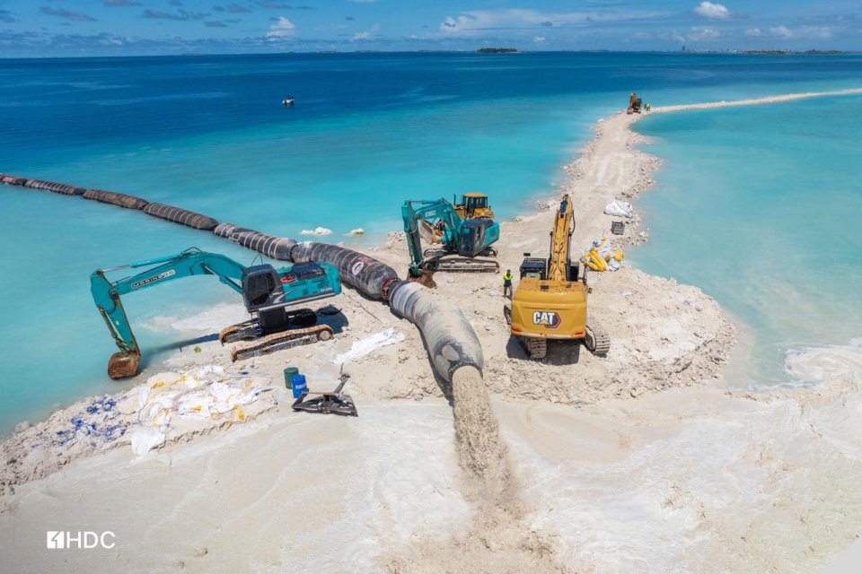 HDC resumes the reclamation work for Rasmalé 