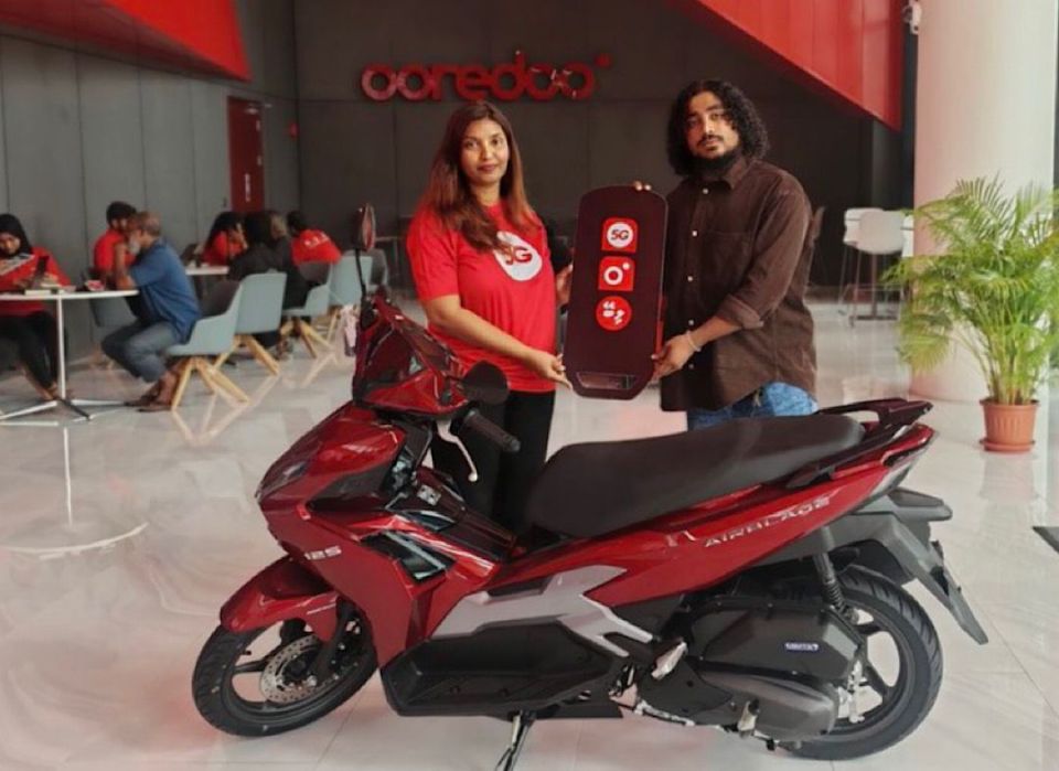 Ooredoo cycle promo ge 16 vana naseebuveri akah Iyaan