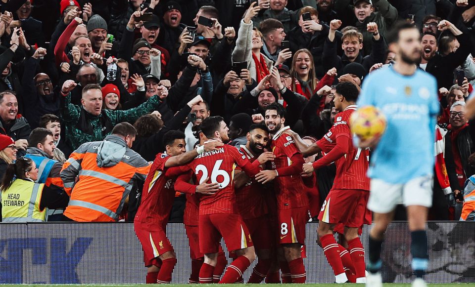 English Premier League: Liverpool athunn ves balive City 5 vana ah