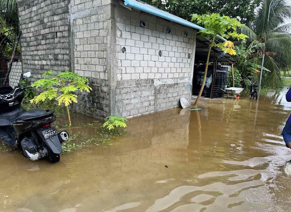 110 houses from 10 islands damaged in rainfall this year