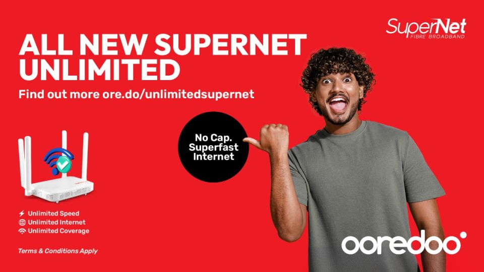 Ooredoo SuperNet unlimited! ufaaveri kan unlimited!