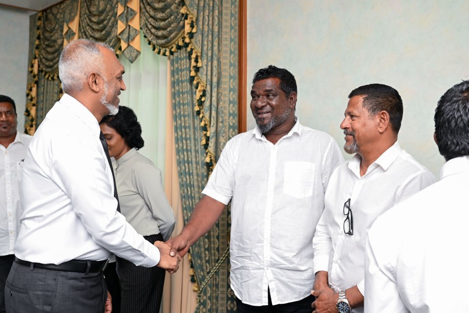 President meets with Fishermen