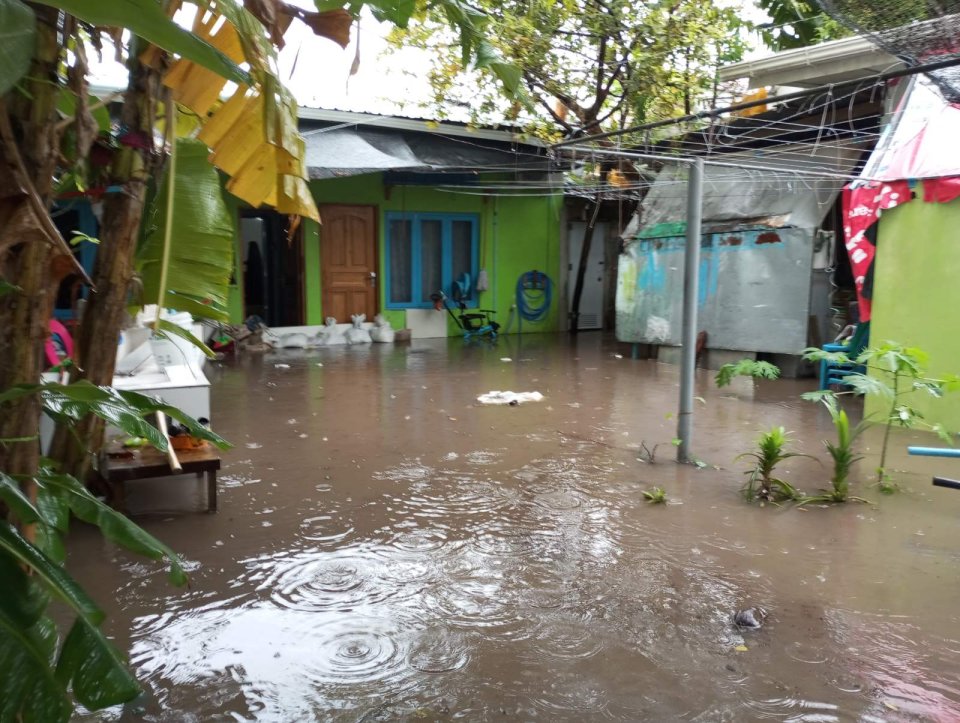 75 houses in Hebadhoo damaged in relentless downpour 