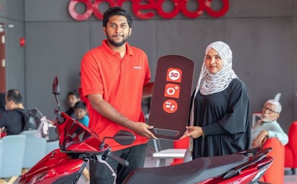 Ooredoo cycle promo: Miadhu ge naseebuveri akee Kinbidhoo Zaahira