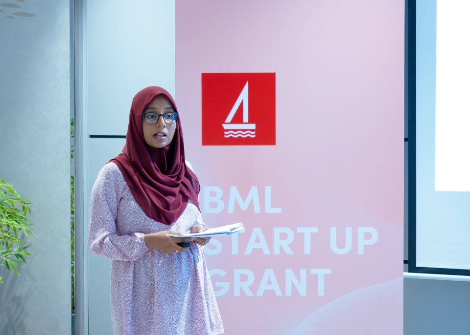 BML in dhookuraa start up grant, mi aharu livey dhe viyafaari hovaifi