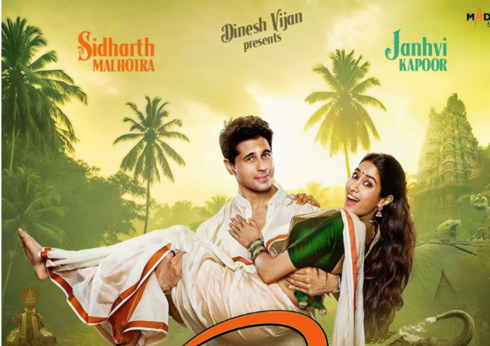 Sidharth aai Janhvi furathama faharah screen in