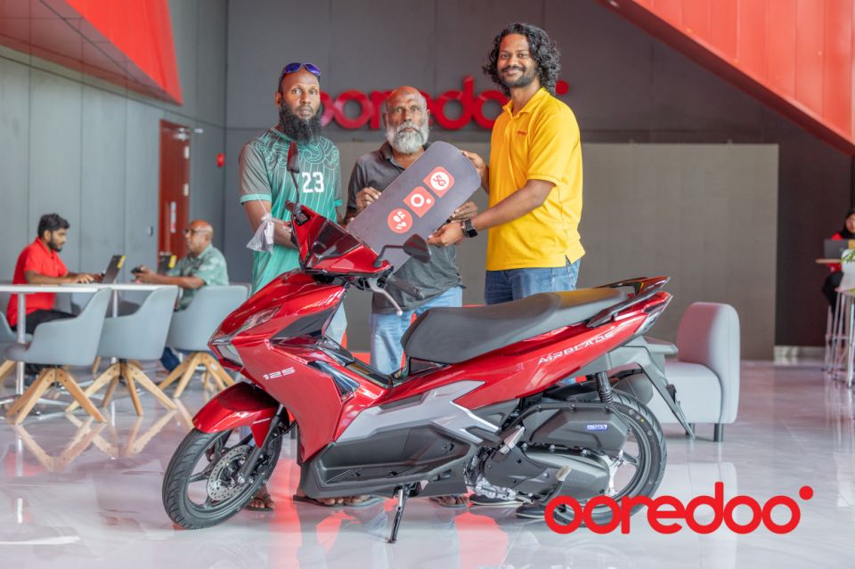 Ooredoo thin dhuvahun cycle eh libey promotion: Ehmme aguhuri inaamu hodhumuge furusathu