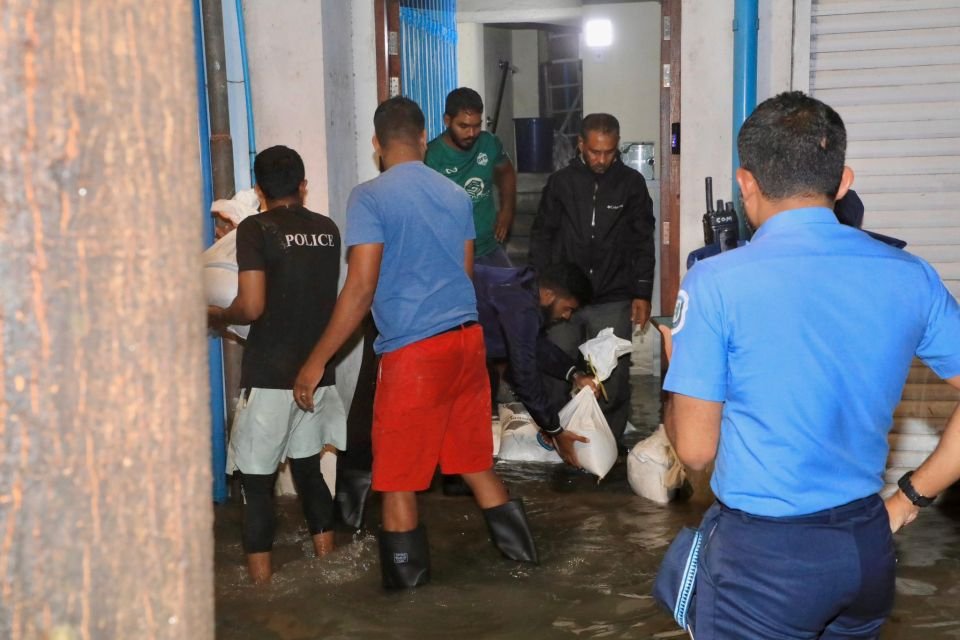 Male' flood: 226 individuals provided temporary shelter