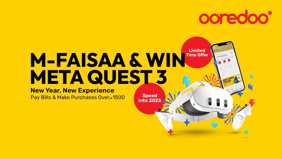 Ooredoo in Meta Quest 3 hoadhumuge furusathu!