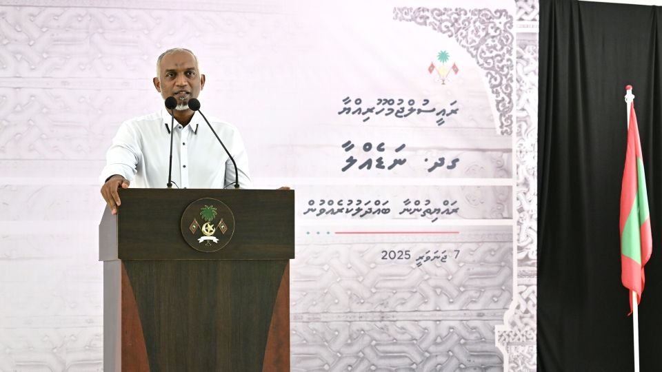 Nadella ge bandharu tharaggee kuraane bayaku hoadhan mi mahu iulaanu kuraanan: Raees